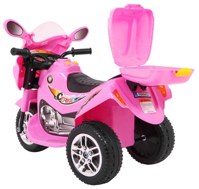 Tricycle BJX-088 moto électrique + sons + lumières – Rose