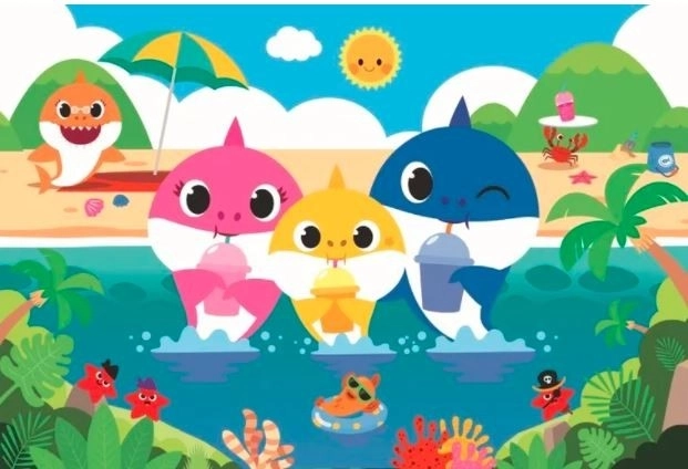 Puzzle - Bébé requin 60 pièces