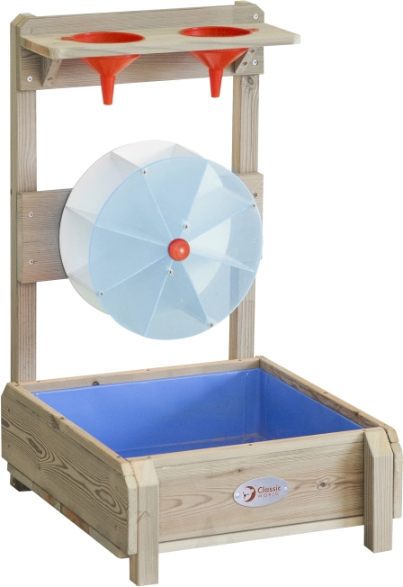 Moulin à eau en bois pour sable et jardin CLASSIC WORLD