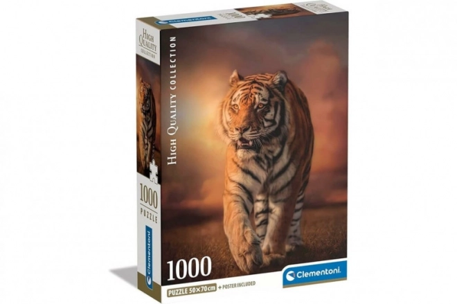 Puzzle 1000 pièces Tigre Clementoni
