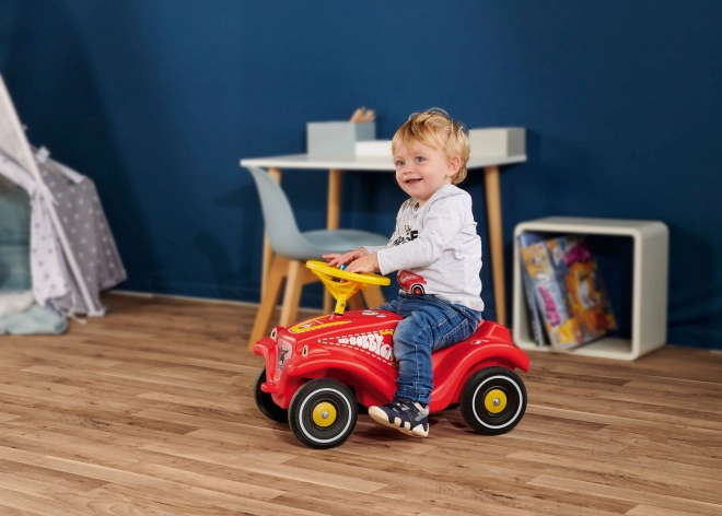 Voiture Bobby Car de pompier avec sonorisation