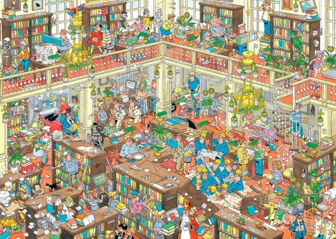 JUMBO Puzzle Bibliothèque 1000 pièces