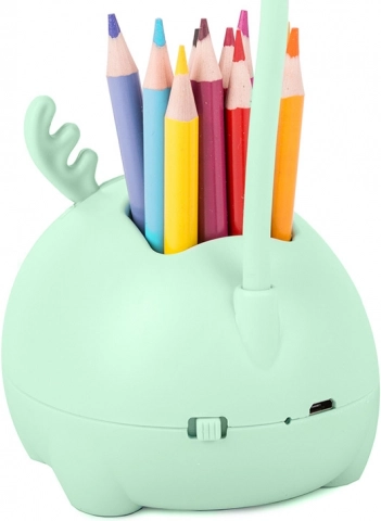 3-en-1 : lumière, organiseur et support