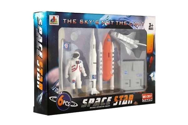 Jouet spatial - ensemble d'astronautes et de navette spatiale