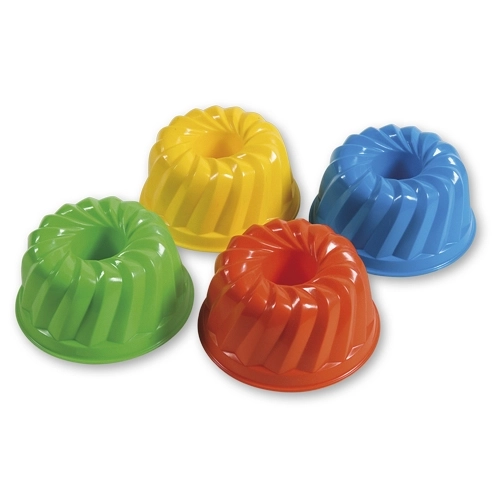 Androni modèle de sable moule à gâteau diamètre 12 cm – Jaune