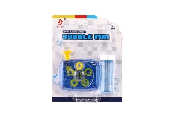 Appareil photo à bulles mécanique 9x9cm avec recharge en plastique sur carte
