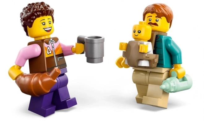 LEGO City 60454 Caravane de vacances pleine d'aventures