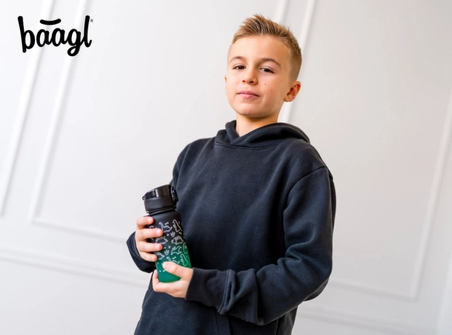 BAAGL Bouteille d'eau Tritan Gradient Dino 350 ml