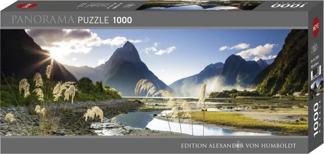 Puzzle panoramique HEYE Milford Sound, Nouvelle-Zélande 1000 pièces