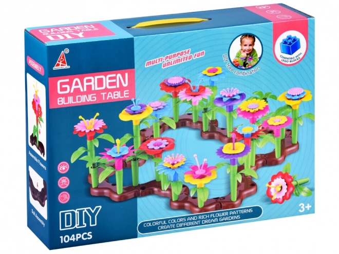 Jeux de construction de fleurs créatives
