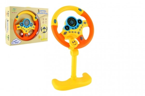 Volant interactif pour enfants avec son et lumière