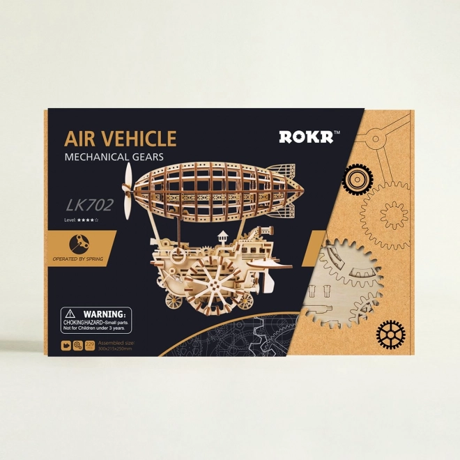 Dirigeable - Kit de construction en bois 3D