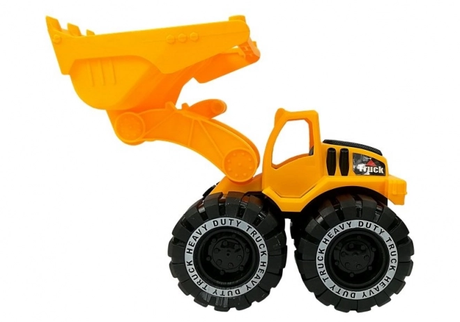 Grand jouet de construction avec remorque et bulldozer 49 cm