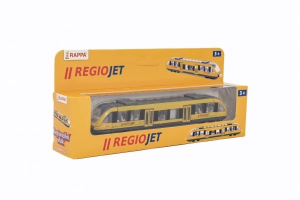 Train régional en métal RegioJet 17 cm