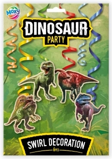 Décoration spirale suspendue Dino