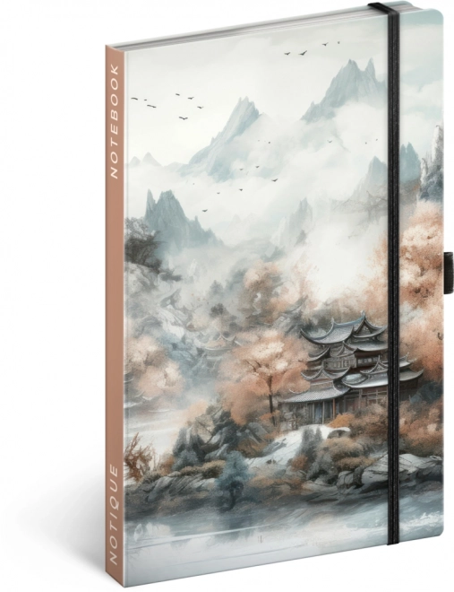 NOTIQUE Notes Japon, ligné, 13 x 21 cm