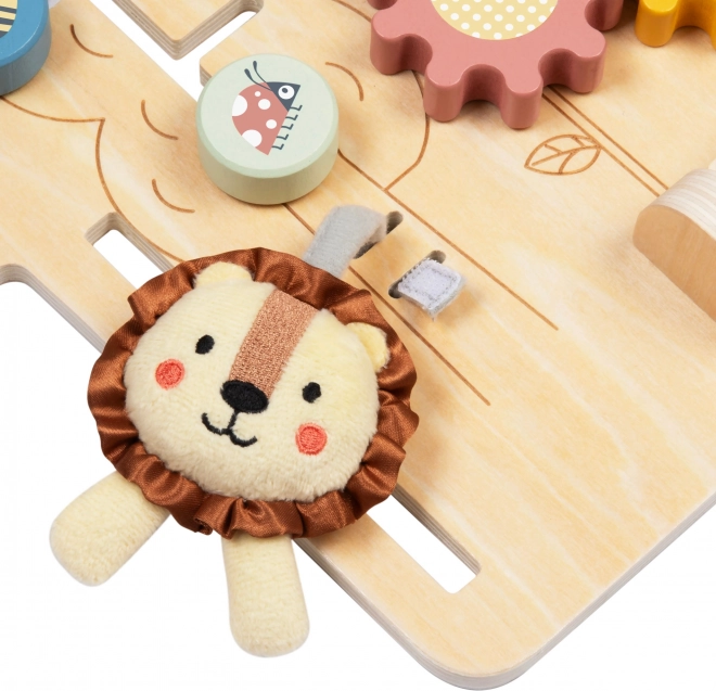 Tooky Toy Grande Table de Manipulation en Bois Maison - Centre d'Activités