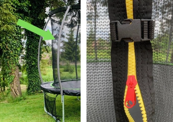 Filet de protection intérieur pour trampoline 8 ft rose