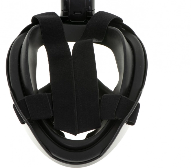Masque de plongée intégrale pliable avec tuba L/XL noir