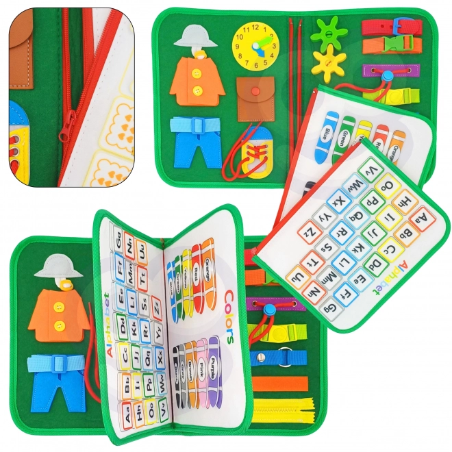 Livre éducatif valisette Montessori - Édition de Noël