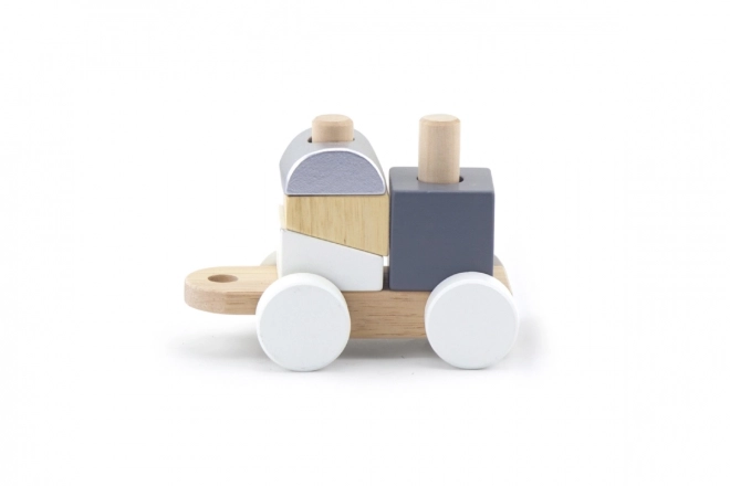 Train en bois