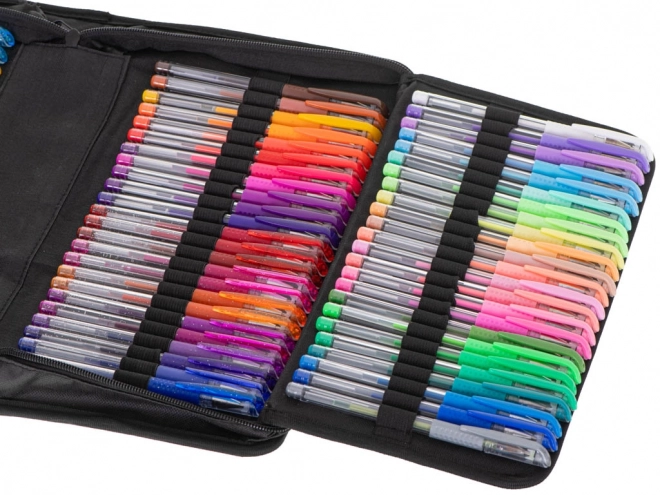 Ensemble de stylos gel colorés avec recharges en plus - 120 pièces