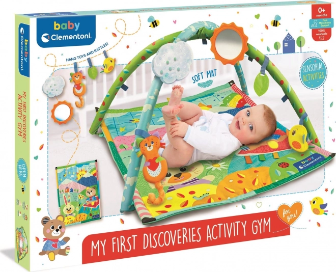 CLEMENTONI BABY Pour Vous Tapis avec arche Mes premières découvertes