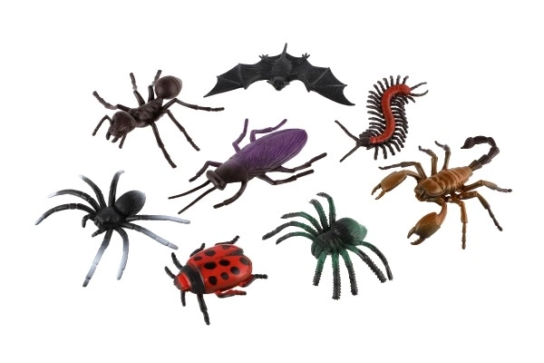 Modèles réalistes d'insectes en plastique