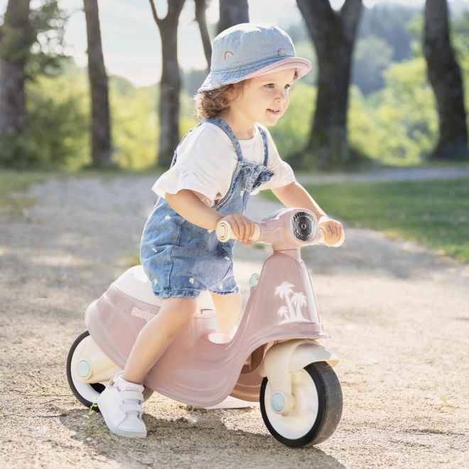 trotteur Smoby scooter rose pour enfants