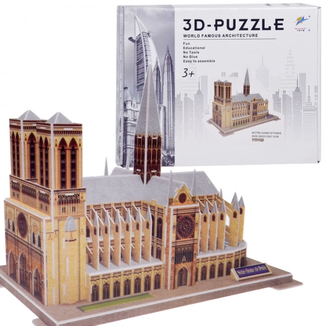 Puzzle 3D Cathédrale Notre-Dame de Paris