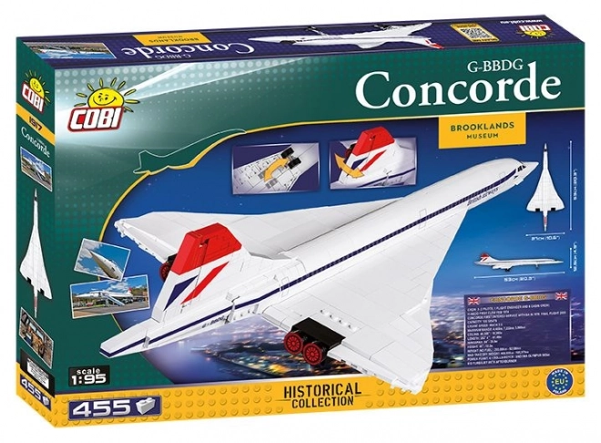 COBI 1917 Concorde du Brooklands Museum, 1:95, 455 pièces