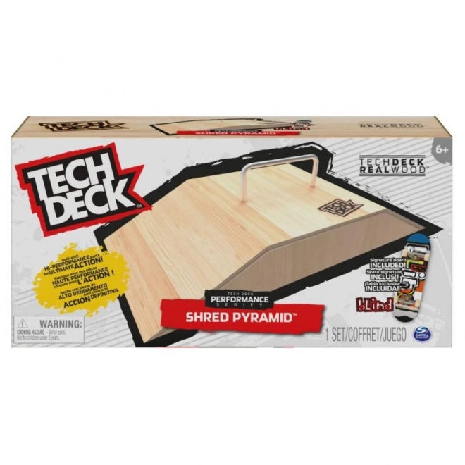 Tech Deck - rampe en bois
