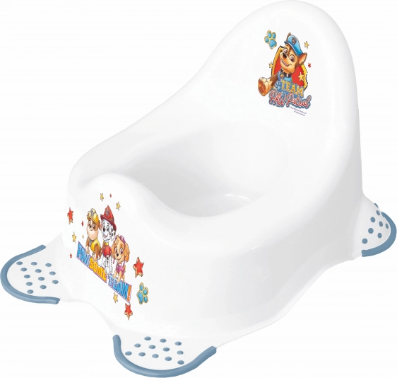 Pot de chambre pour enfant motif Pat' Patrouille, blanc