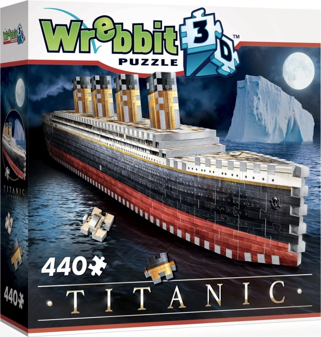Puzzle 3D Titanic de Wrebbit, 440 pièces
