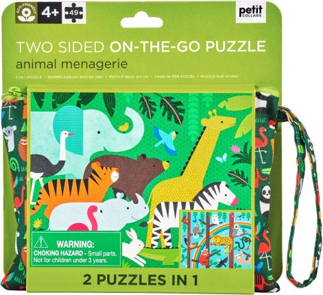 Double dose de fun avec un motif réversible