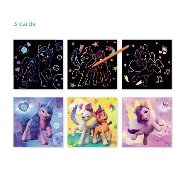 Images à gratter My Little Pony 20x20 cm