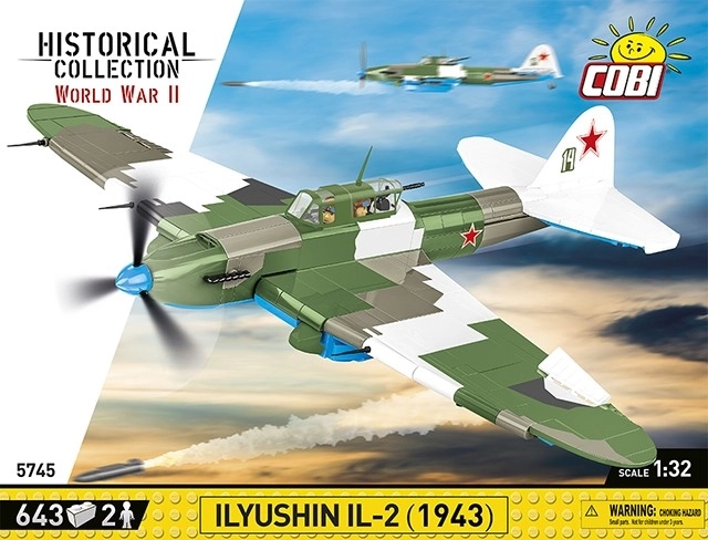 Kit de Construction Collection Historique WWII Ilyushin Il-2 1943