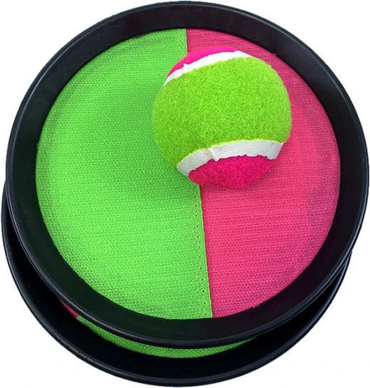 Jeu d'extérieur - Attrape balle avec balle à scratch