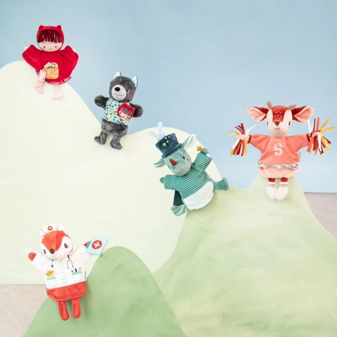 Lilliputiens - marionnette à main - Le Petit Chaperon rouge