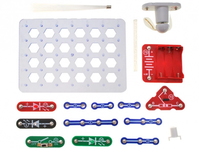 Kit éducatif lumineux pour petites électroniques
