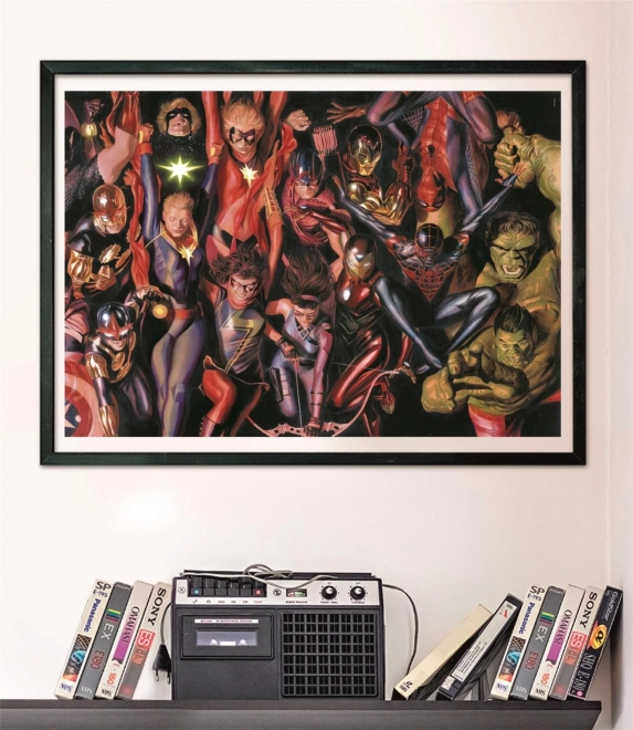 Puzzle 1000 pièces Marvel - compact