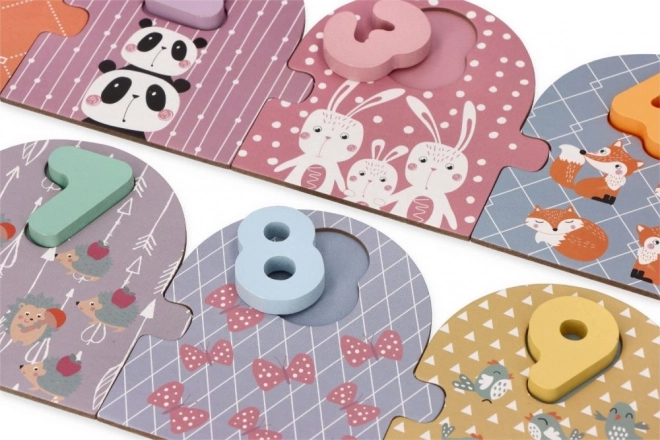Puzzle de comptage 1-10