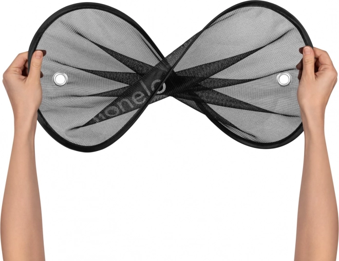 LIONELO Pare-soleil voiture 2pcs noir