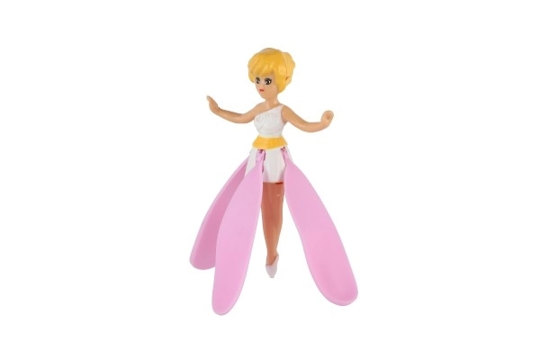 Poupée fée à ressort en plastique 17 cm dans une boîte 8x24x6cm
