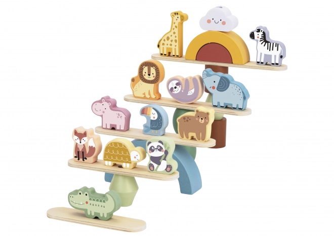 Woopie animaux en bois empilables