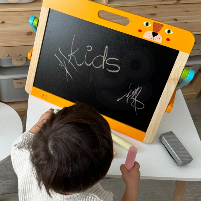 Tableau magnétique et ardoise pour enfants 2 en 1 Tooky Toy