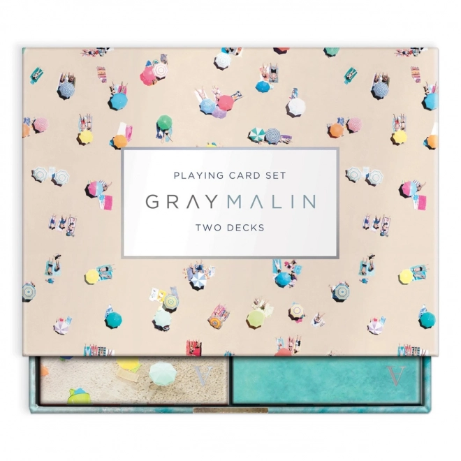 Galison Jeu de cartes Plage Gray Malin