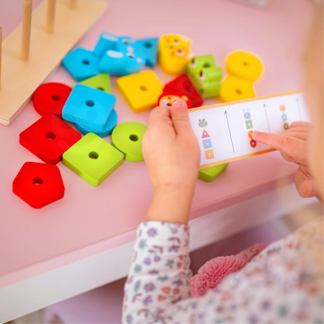 Woopie Montessori Pyramid d'animaux 27 pcs