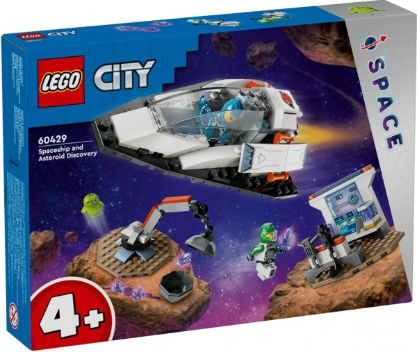 LEGO City 60429 Vaisseau spatial et découverte d’astéroïde