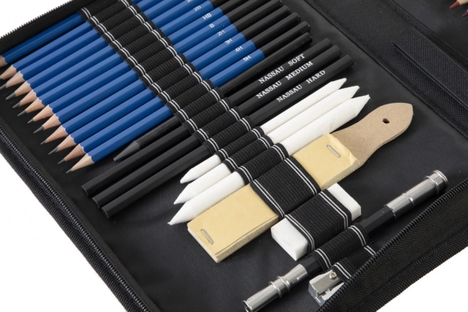 Ensemble de peinture et de croquis